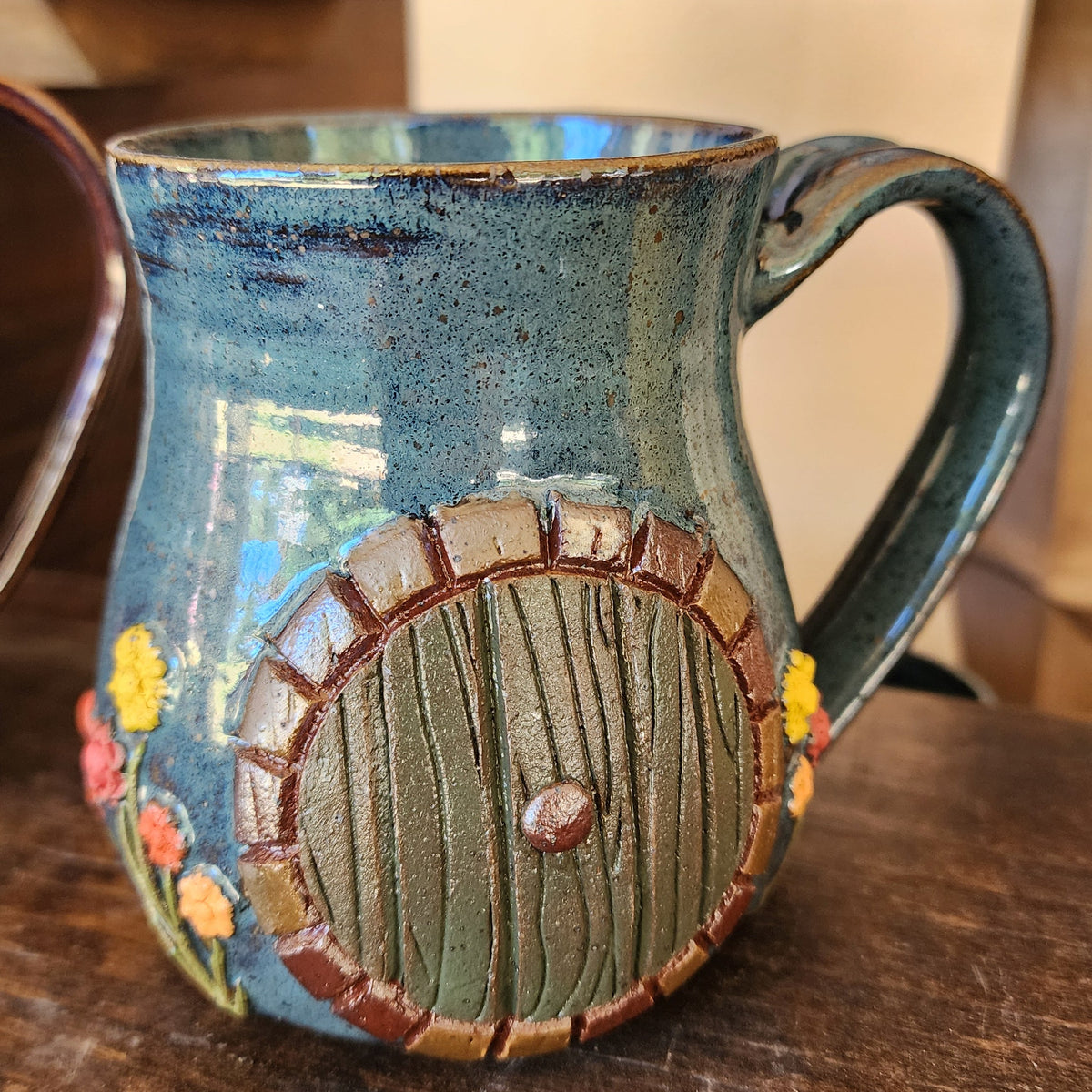 Custom Order Hobbit Door Mug