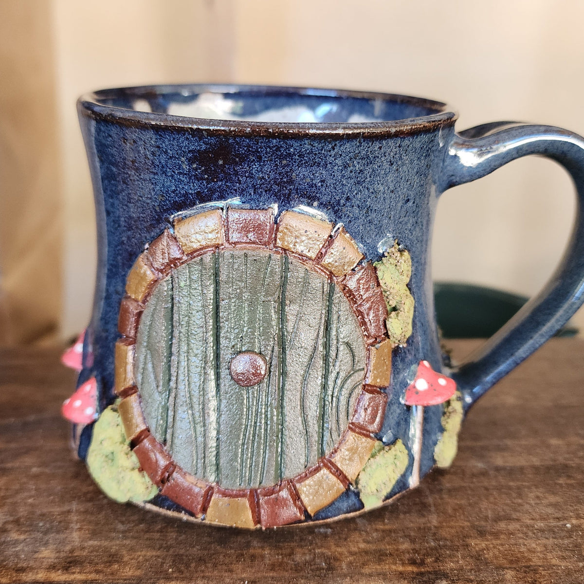 Custom Order Hobbit Door Mug