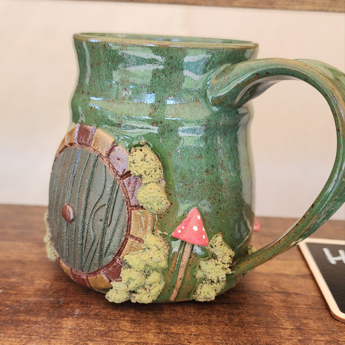 Custom Order Hobbit Door Mug