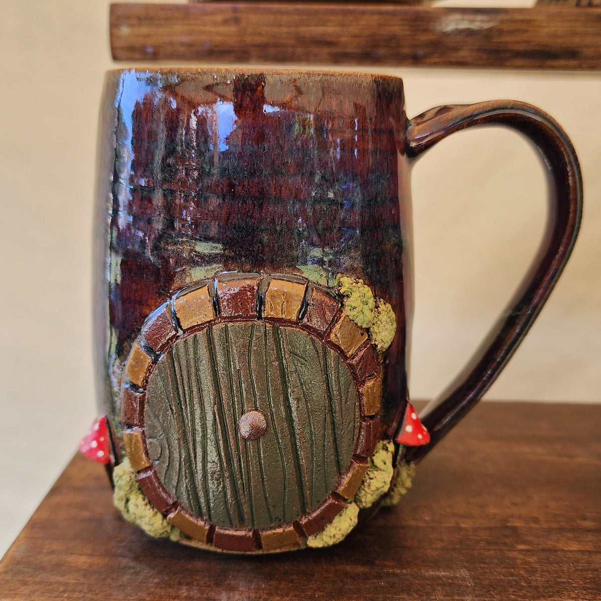Custom Order Hobbit Door Mug